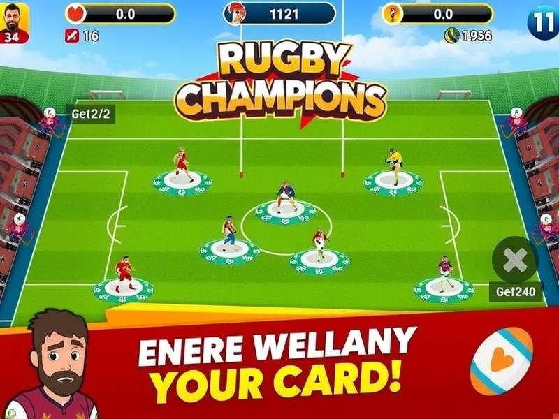 Rugby Champion Blast Gameplay Screenshot